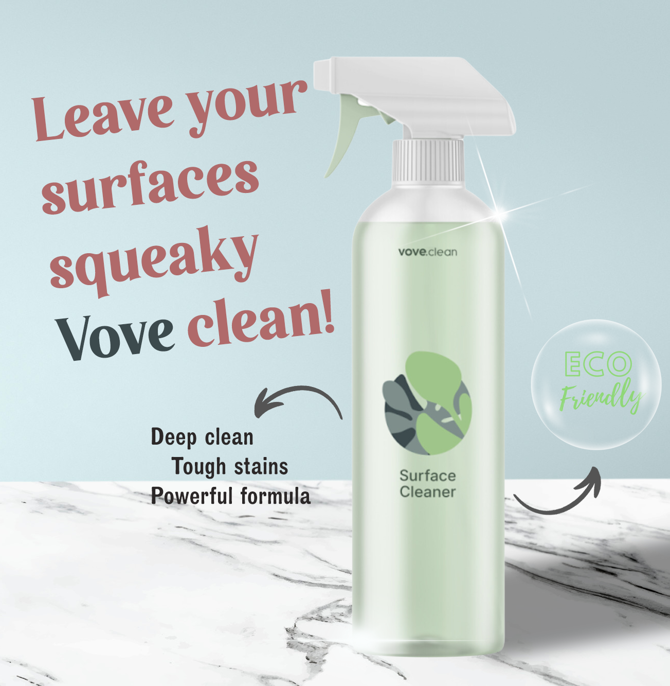 Vove surface cleaner